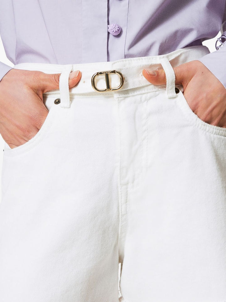 Twin-Set Shorts - Blue and green | a42c423042375c261e15499b104cca66f30b6920