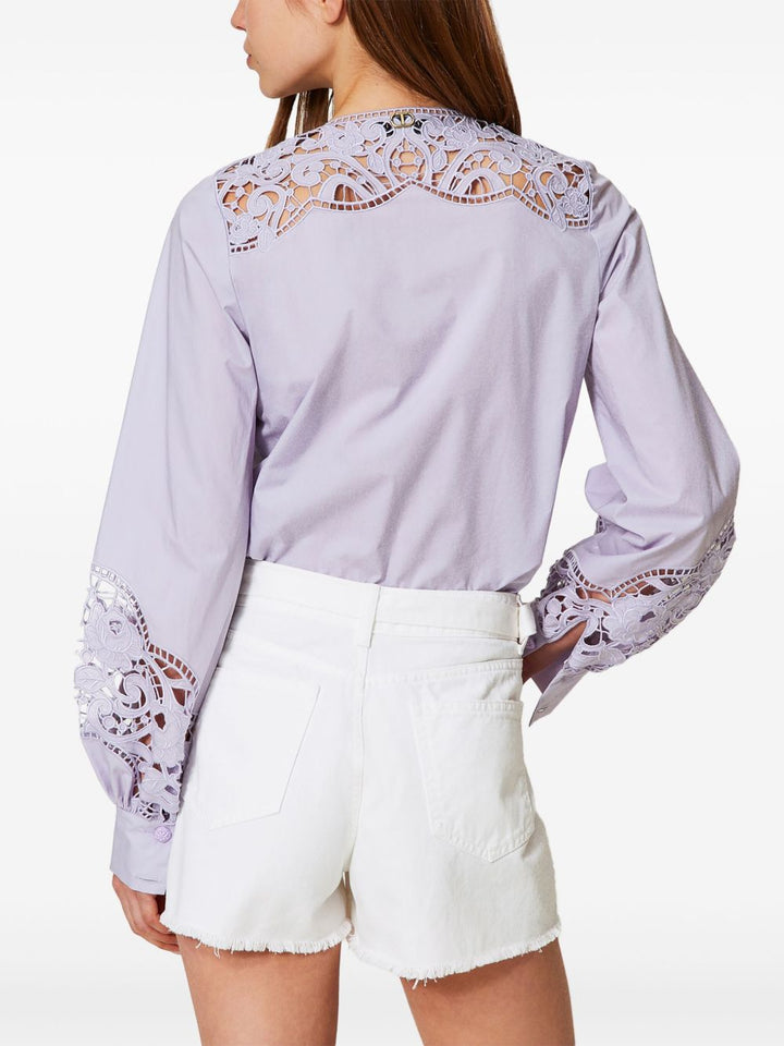 Twin-Set Shorts - Blue and green | 08d4d8229efcb82248c74039f6653da44d8c2cb8