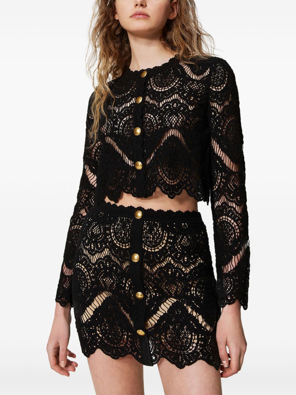 Twin-Set Jackets - Blacks and greys | 5568f7927d9b5446f8e55f189f0b6dc6e39da8a9