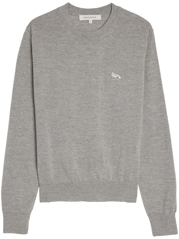 Maison Kitsune' Sweaters - Blacks and greys | c5c52113825ecb530066fd81f076acc97dc1ee23