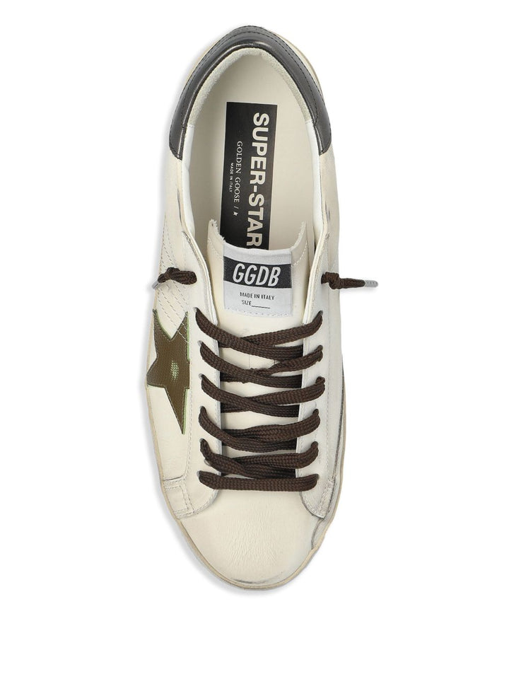 Golden Goose Flat shoes - White/green/antracite | 820b9a67b7b08feb28a6012898df492714a7ab43