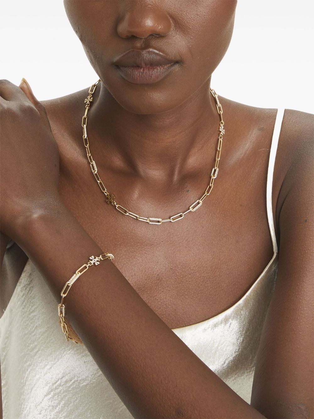 Tory Burch Bijoux - Tory gold/crystal | 4deeff00461547d9d8994d6a518bcedb6932ef1b