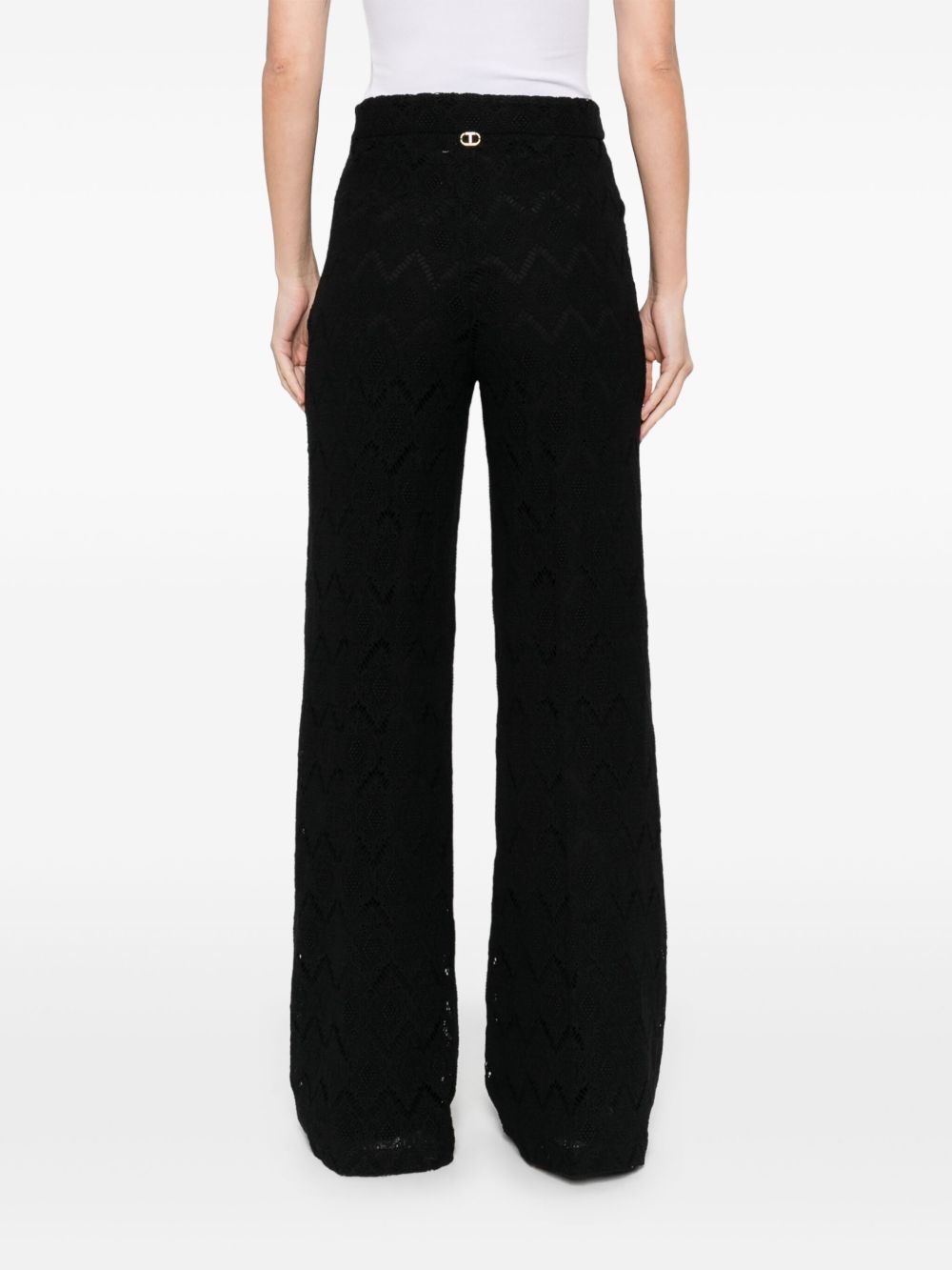 Twin-Set Trousers - Blacks and greys | 035097d7db86e2bbc66b65698d01c96a2a59e49a