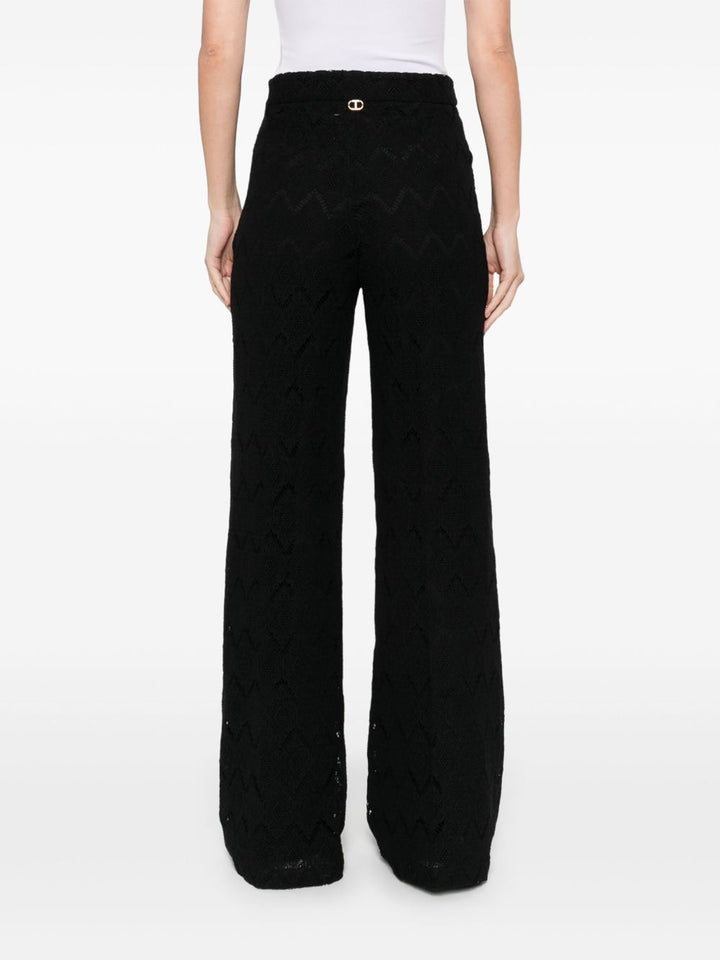 Twin-Set Trousers - Blacks and greys | 035097d7db86e2bbc66b65698d01c96a2a59e49a