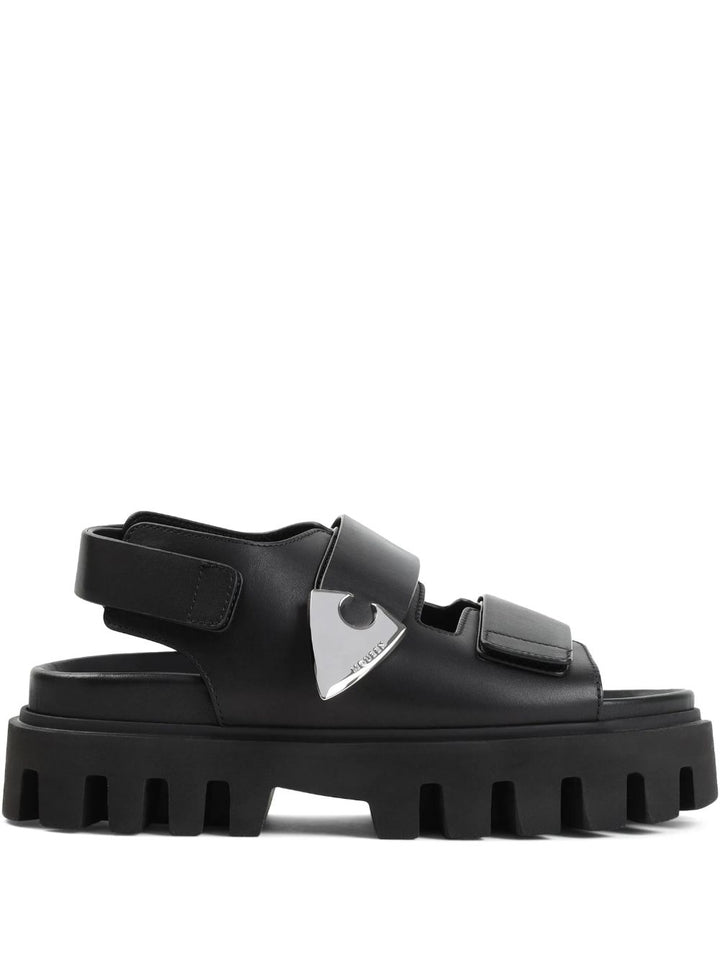 Alexander Mcqueen Flat shoes - Blacks and greys | 09ee829424a5efa93ceff2a3e999145a48a3cb93