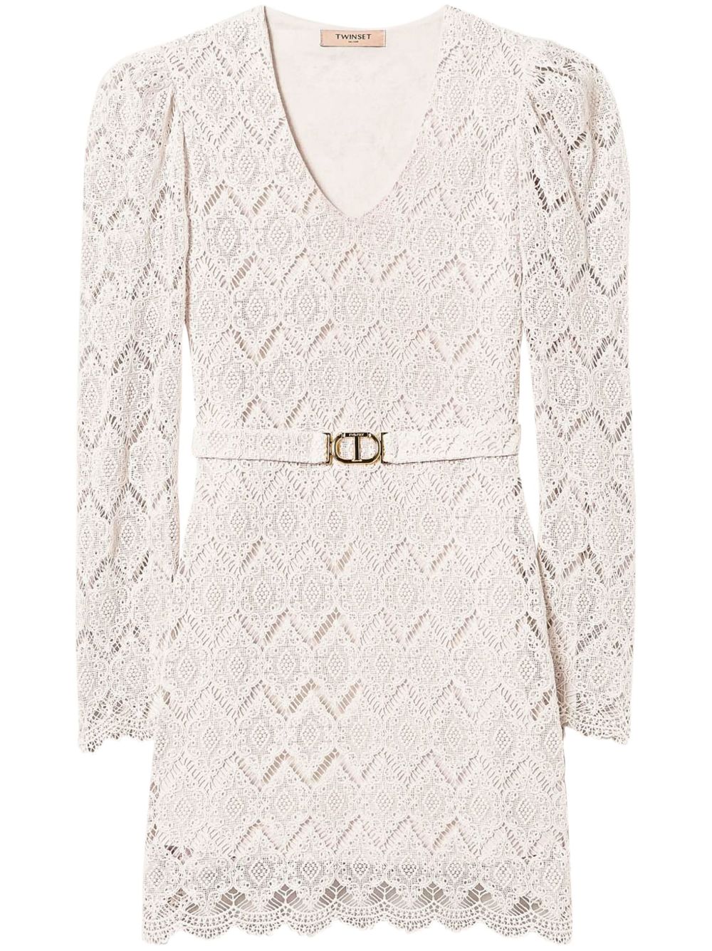 Twin-Set Dresses - Light and natural | d84644973d9835d9122b89209b552c65497801d8