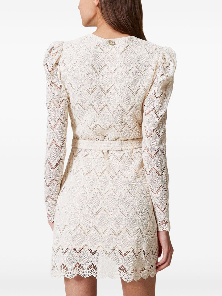 Twin-Set Dresses - Light and natural | 9d24ece1c33d647f3dea980d9cf732e488d888e2