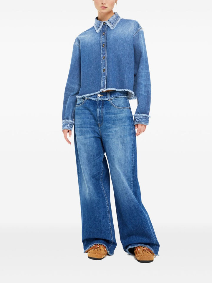 Alanui Shirts - Dark wash | f0e42f6fd668cdddb87d86774c29d9eeab2eaa86