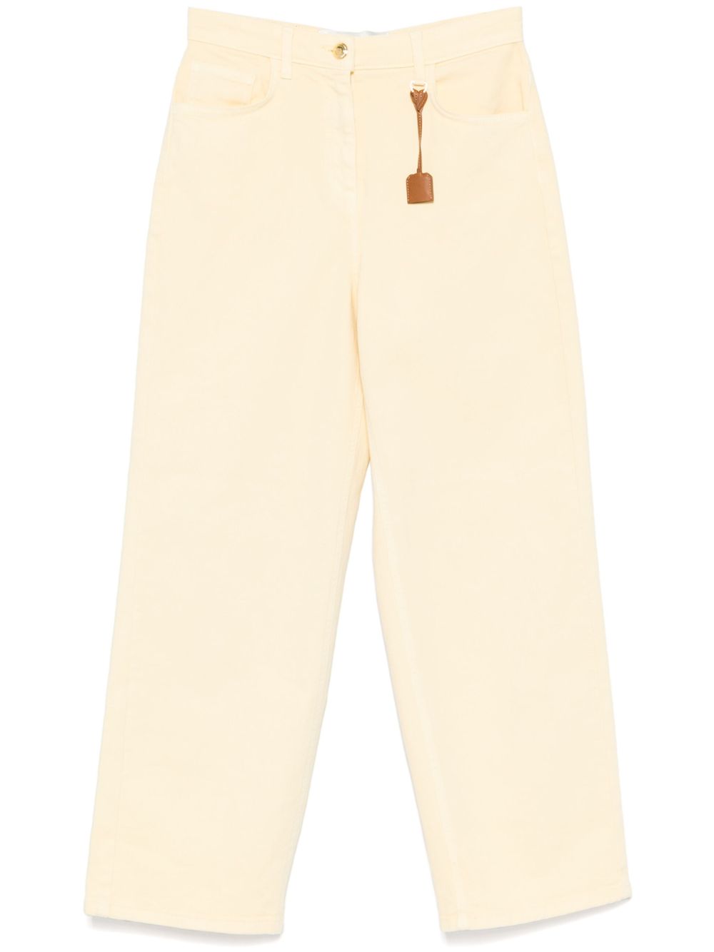 Elisabetta Franchi Trousers - Lemonade | 406cd67435c8cdff3b9dd6ed5143e391c1403e2f