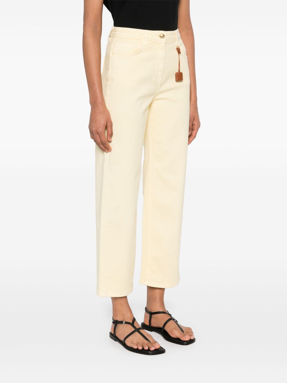 Elisabetta Franchi Trousers - Lemonade | 4b0d4bbf8d492d68cb5d951e89e9494f2a559f71