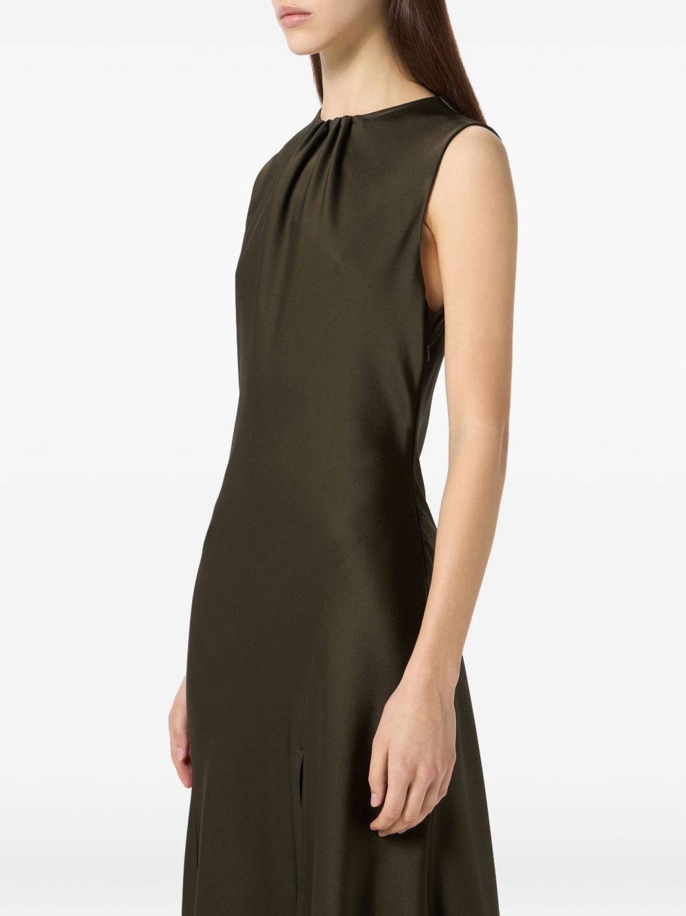 Blumarine Dresses - Bark green | bcf59b9a3237ff8bd01d7d2cabd98e5c1732e5ae