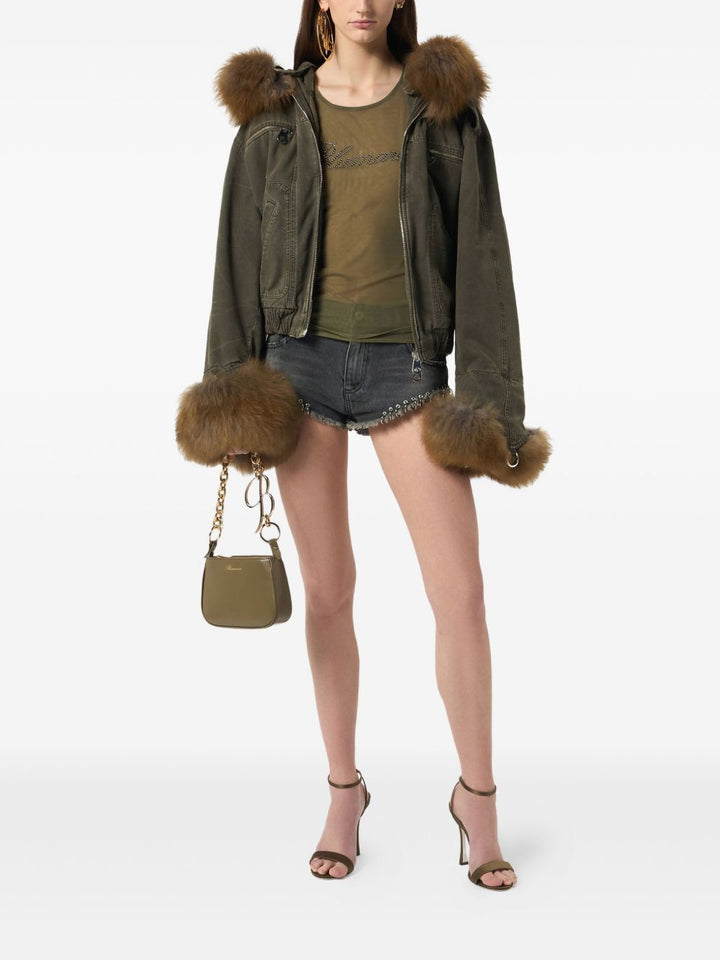 Blumarine Jackets - Green caramel | 34d18aca72d611d9033afe73e5fb466cd7a36d85