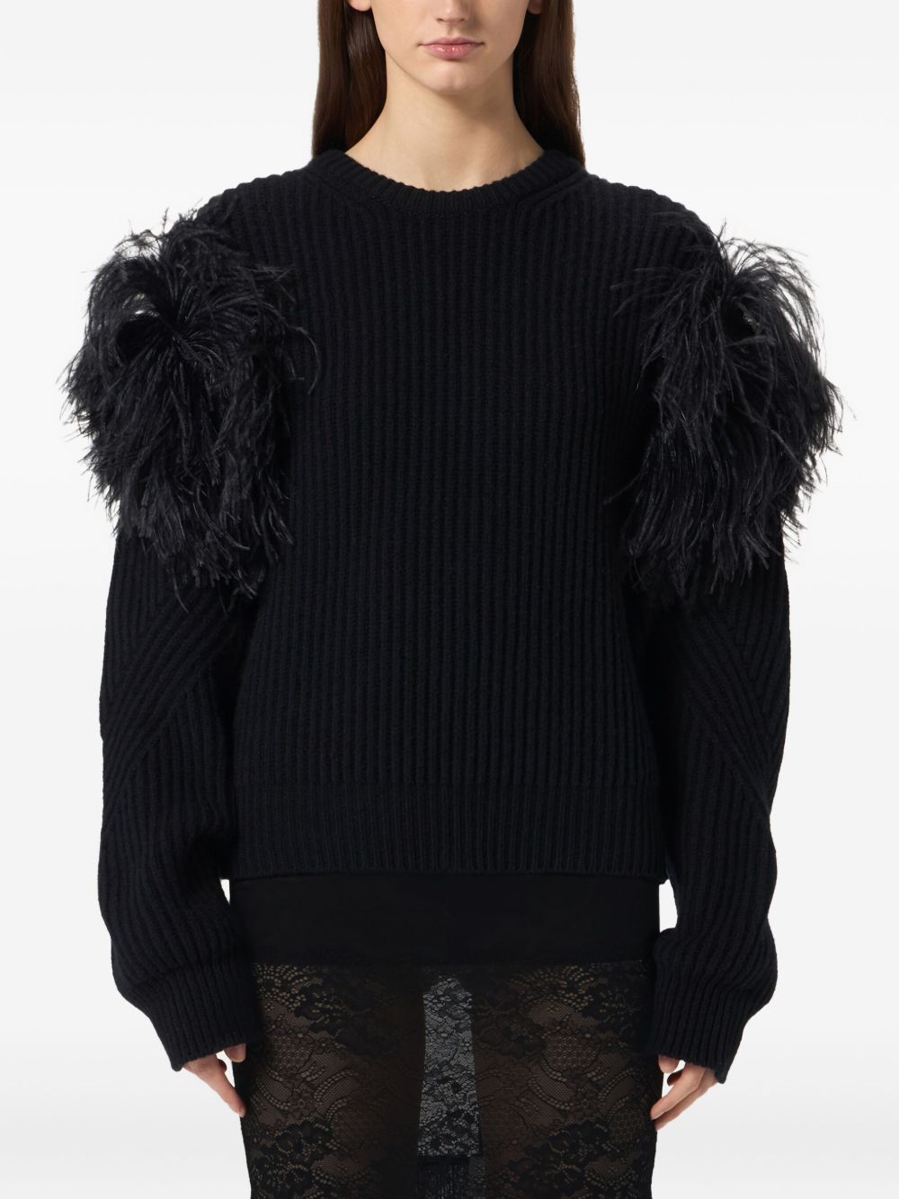 Blumarine Sweaters - Blacks and greys | 79e61efba98c0e8811c38f003a779f6f133bf1c5