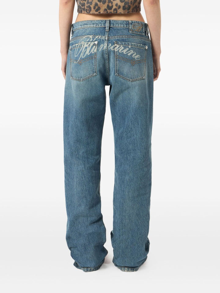 Blumarine Jeans - Blue and green | 8961fb8e1c0499c90c1954769d7f77117da30613