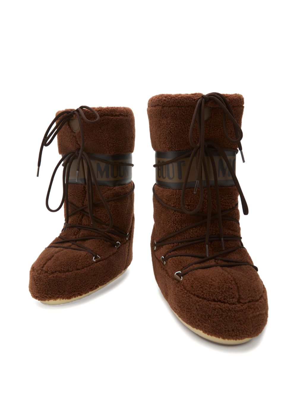 Moon Boot Flat shoes - Brown | 37b8466f0e0f42b4b54e8c3a5f1d9010049e5604