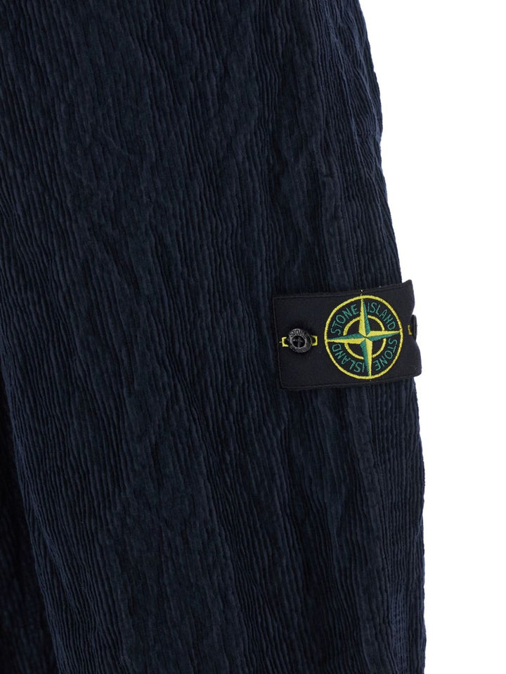 Stone Island Trousers - Blue and green | 3703f4b59679145cc417f1d2170d7575806328bf