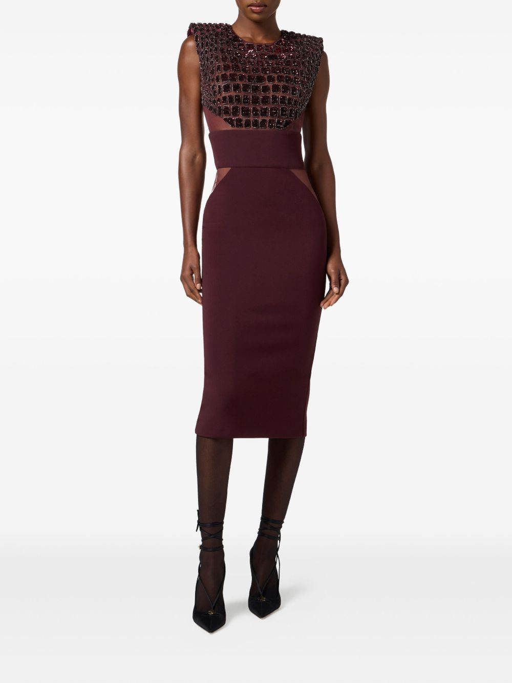 Elisabetta Franchi Dresses - Merlot | 95da59faccfbc1e97a3146eb1c918539e739227d