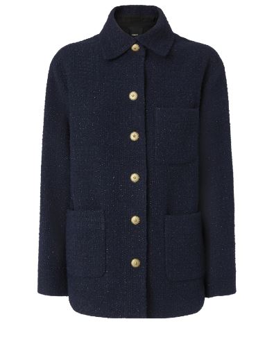 Pinko Jackets - Blu tenebra | 63382f25679f1de5d92336252195d78bc6c0def1