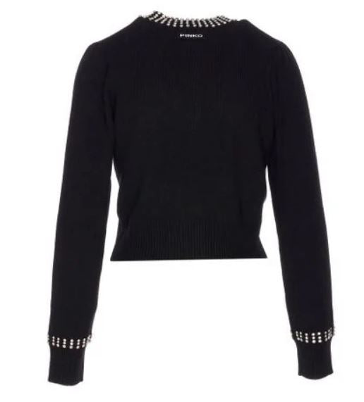Pinko Sweaters - Blacks and greys | f578d0d61e61362e4c5ea16e1f17b1743f4af84d
