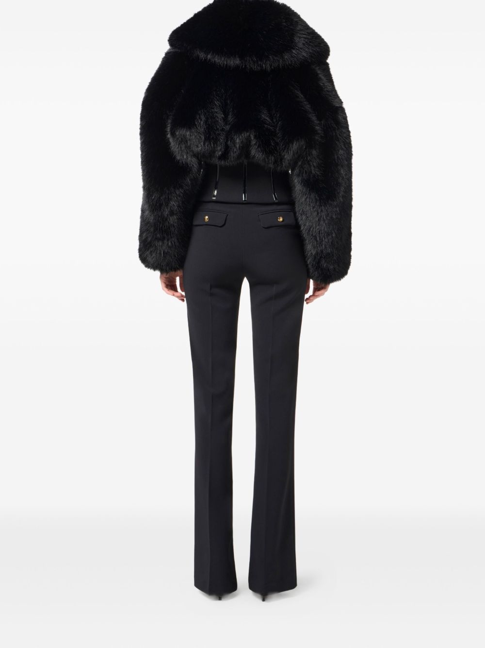 Elisabetta Franchi Trousers - Blacks and greys | 333828bf67a79f2e20703e7da7381e5168dc6afe