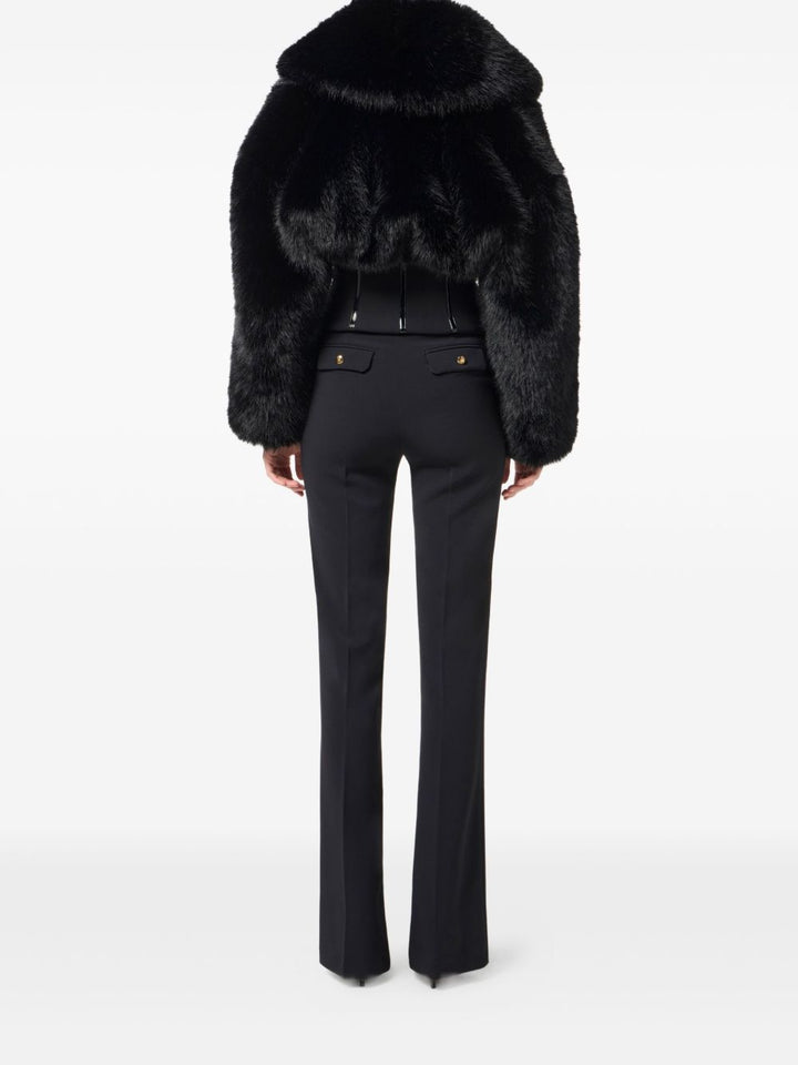 Elisabetta Franchi Trousers - Blacks and greys | 333828bf67a79f2e20703e7da7381e5168dc6afe