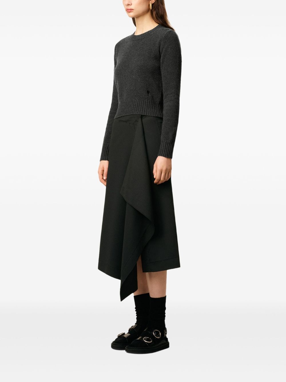 Ami Sweaters - Blacks and greys | f305aa0586f61065f5f95a78586ac3585a06dfb9