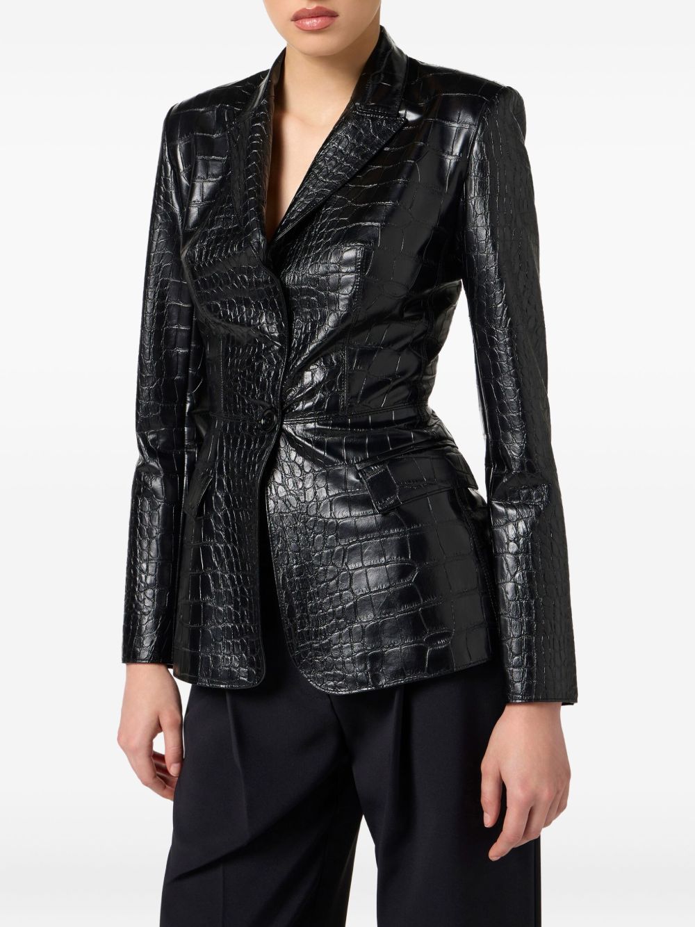 Elisabetta Franchi Jackets - Blacks and greys | 36146c13e0ba1ef3a2862d4cfc9d79ba09628392