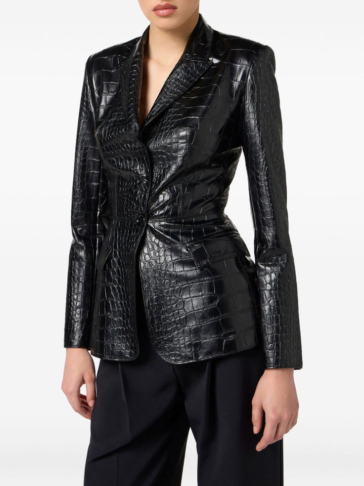 Elisabetta Franchi Jackets - Blacks and greys | 36146c13e0ba1ef3a2862d4cfc9d79ba09628392