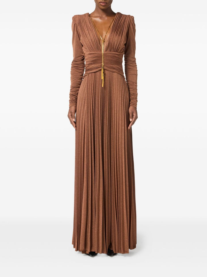Elisabetta Franchi Dresses - Brown | f8cbe437092940b719ffac9340ad189f007a0cc6