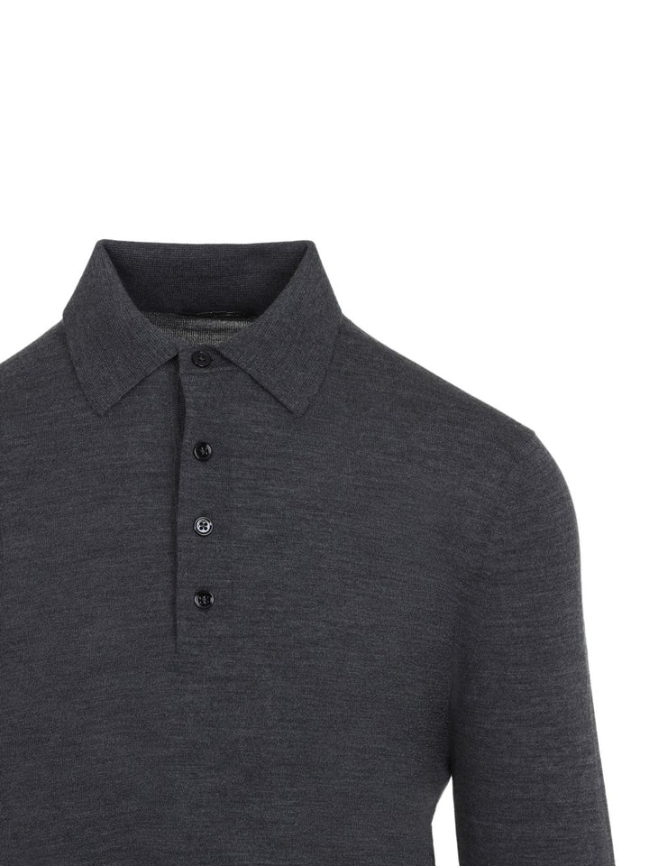 Tom Ford T-shirts and Polos - Dark grey melange | 85393ddbadcbbd8c868610513f3e1ea458270ce1