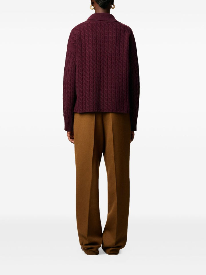 Ami Sweaters - Cerise | 654d32edf9ee592afba6ca5da6e8f6258936fb71