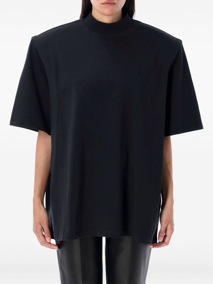 The Attico T-shirts and Polos - Matte black | 297ddd8072b2b1d87b01e0f1ff6254fcc7b46c3b