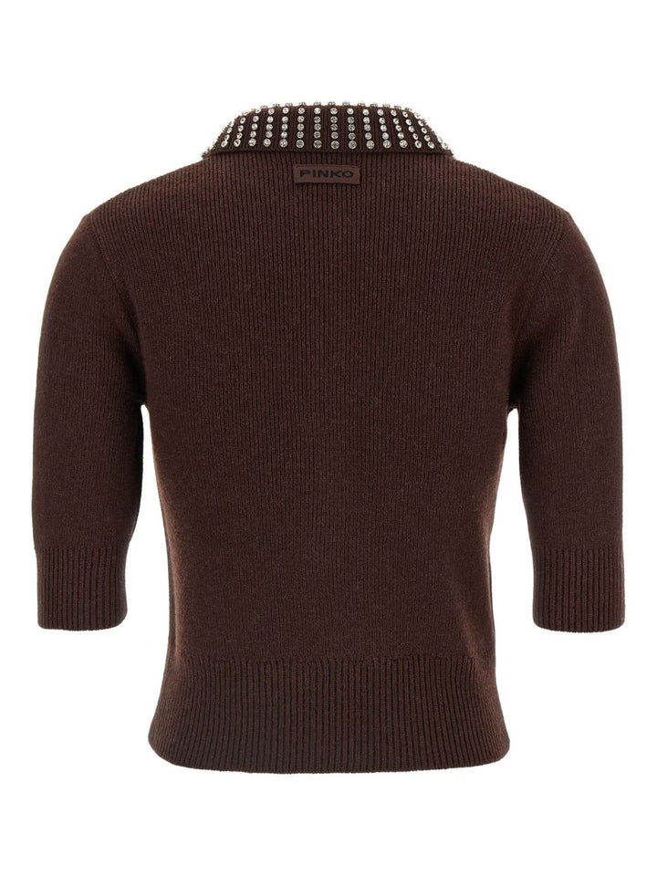 Pinko Sweaters - Brown | d3e29a7694380551c6c9dd9e303e0bcb23d28377
