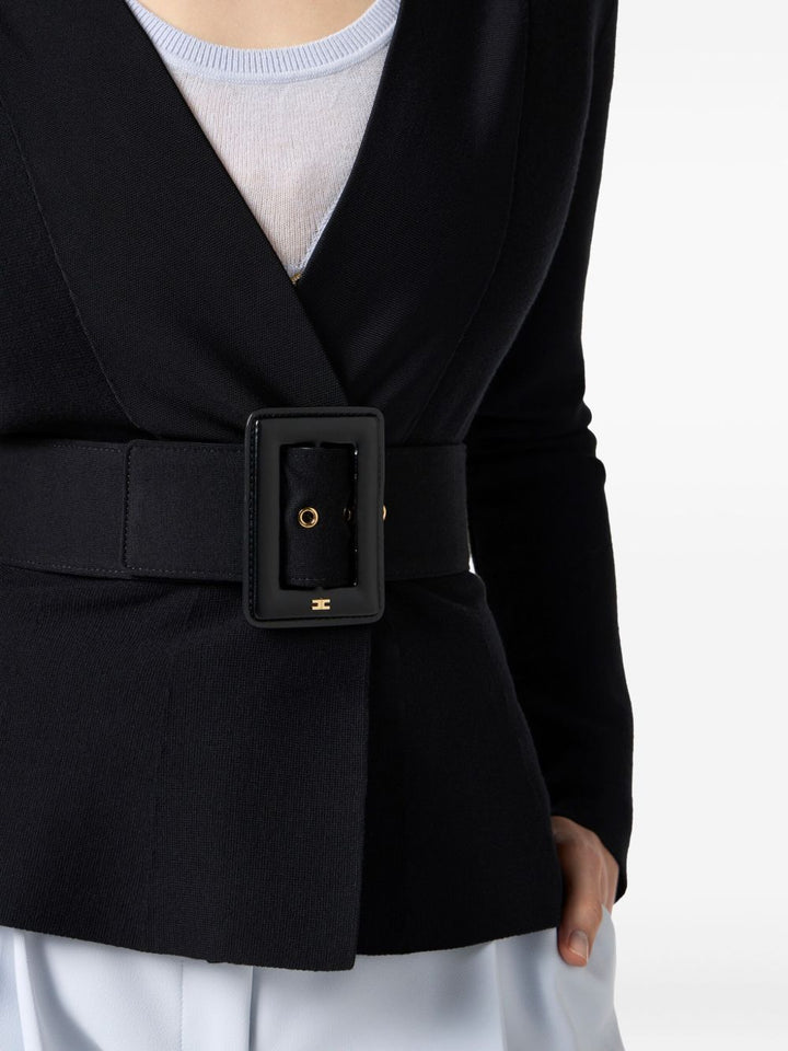 Elisabetta Franchi Sweaters - Blacks and greys | 5b1b97872e93cea005a7cd419f6432fefb4bcc6e