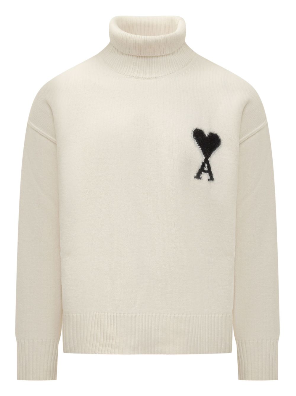 Ami Sweaters - Ecru noir | 0472d26b7e47e39743c8cd1bf77e456cf322b4ce