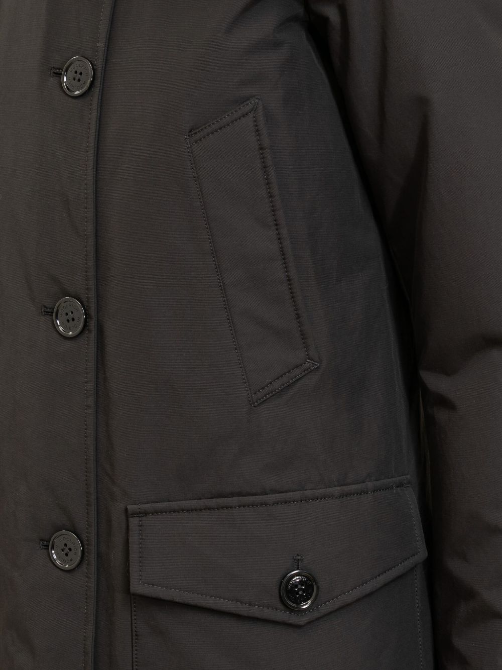 Woolrich Coats - Blacks and greys | cf1cefa3e7fcbfe23c6d48afc22a39ada2aca168