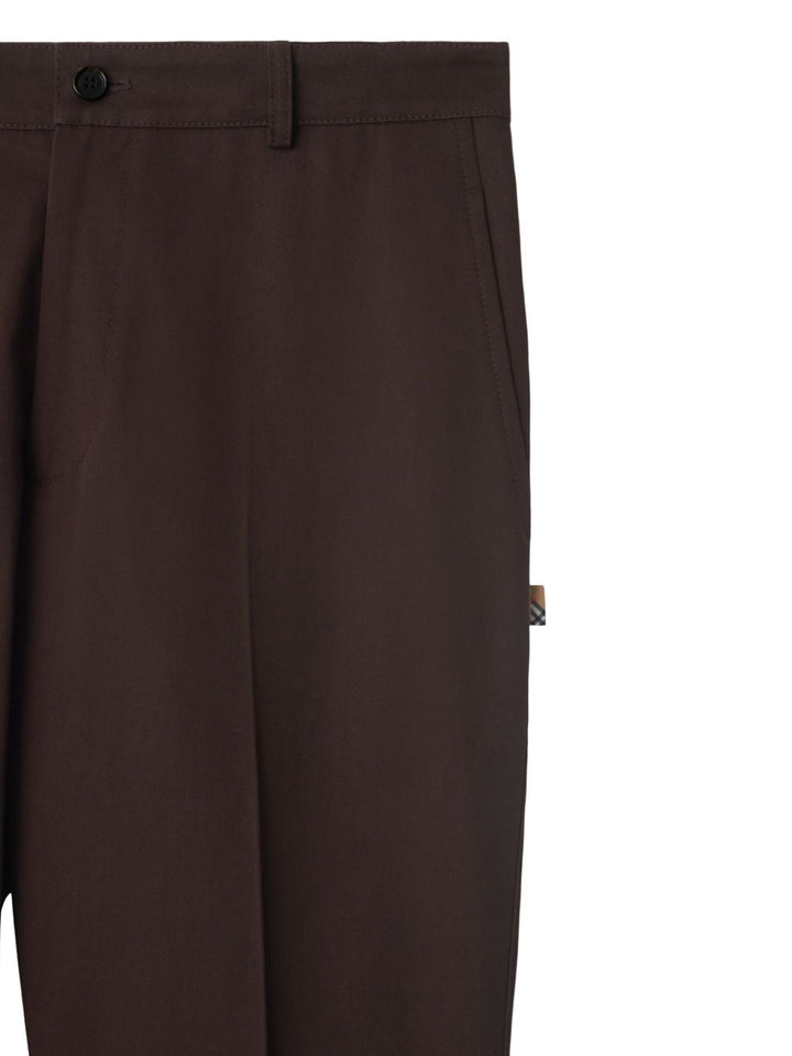 Burberry Trousers - Brown | e0960ca5e8f8bf9a6bfcb36e5a739e5029943aa3