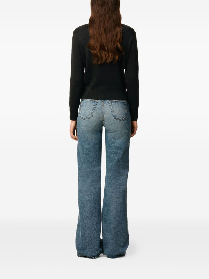 Ami Sweaters - Noir/rouge | 7b1ec36dfdbe122e22f2ac8fc44085ff0e44f95b