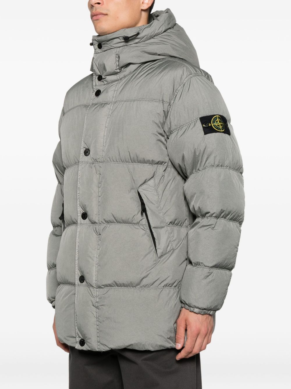 Stone Island Coats - Cement | fc6f23dd97478a4ed5dd25a40e03f472f7cb0512