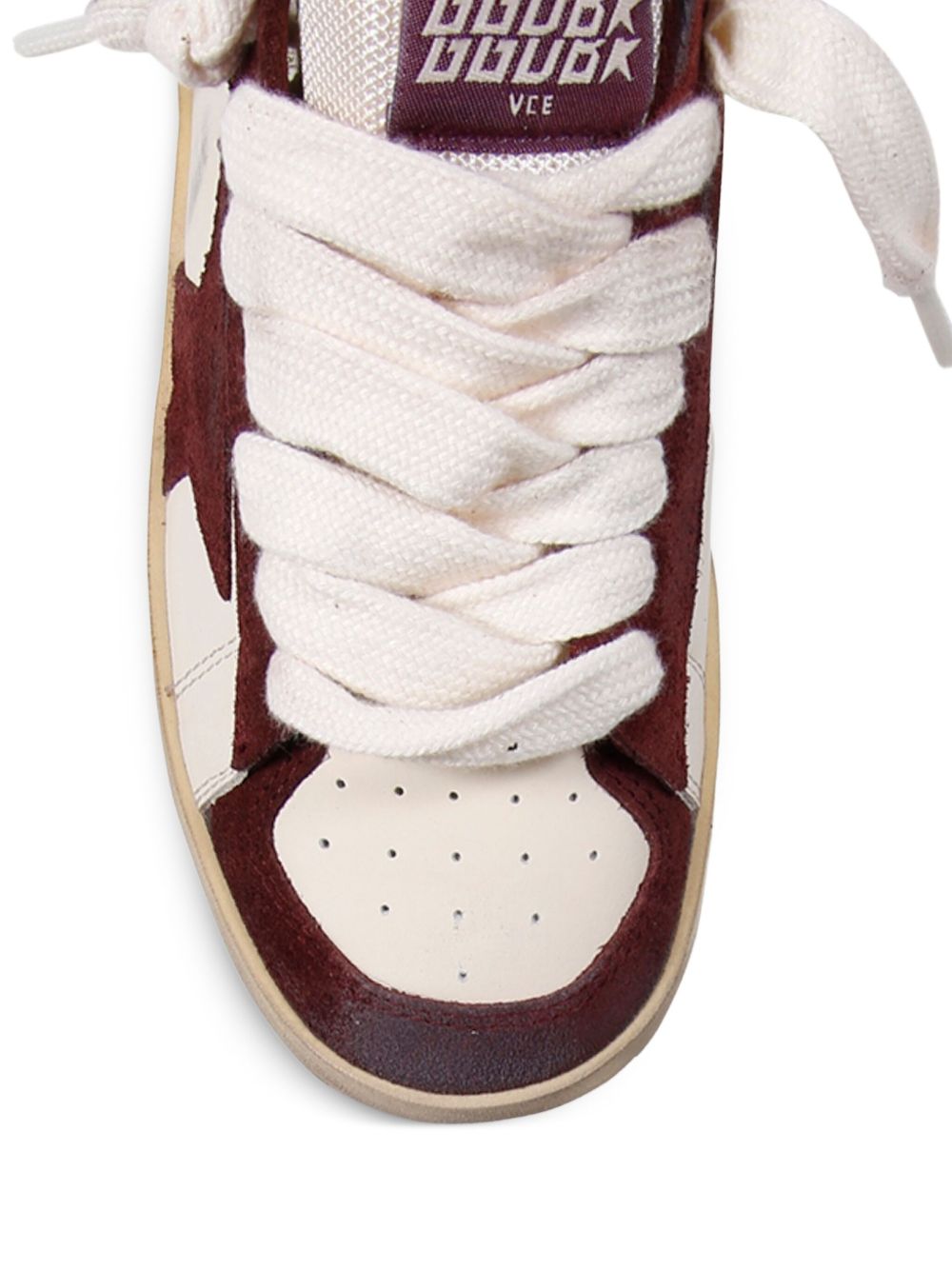 Golden Goose Flat shoes - Bordeaux/cream | 715369eb773875929b753c1f954ae06827fa6b62