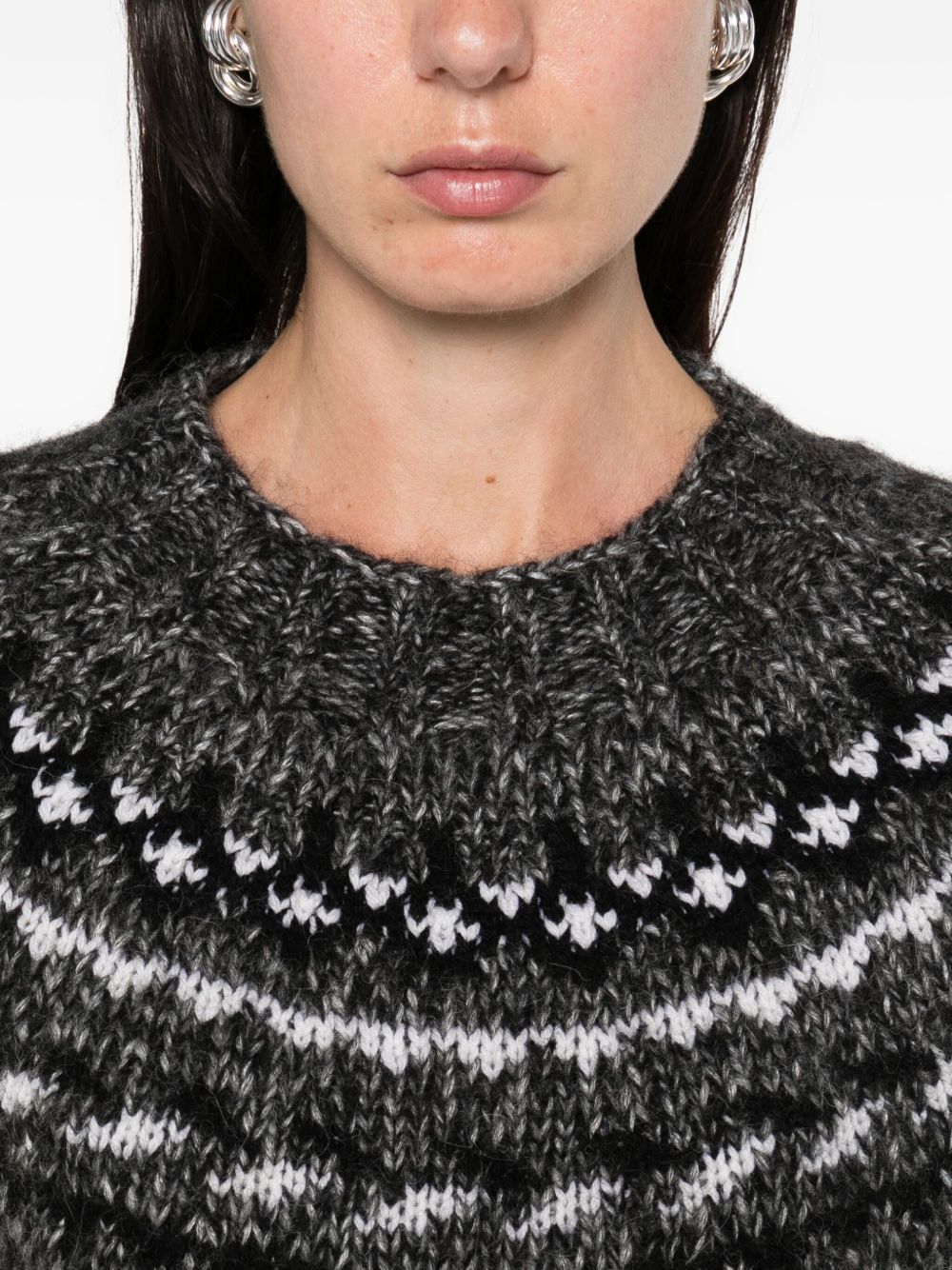 Parosh Sweaters - Blacks and greys | 0aa9b5ef56d9a620bc097f1a55defa3d252edf0e