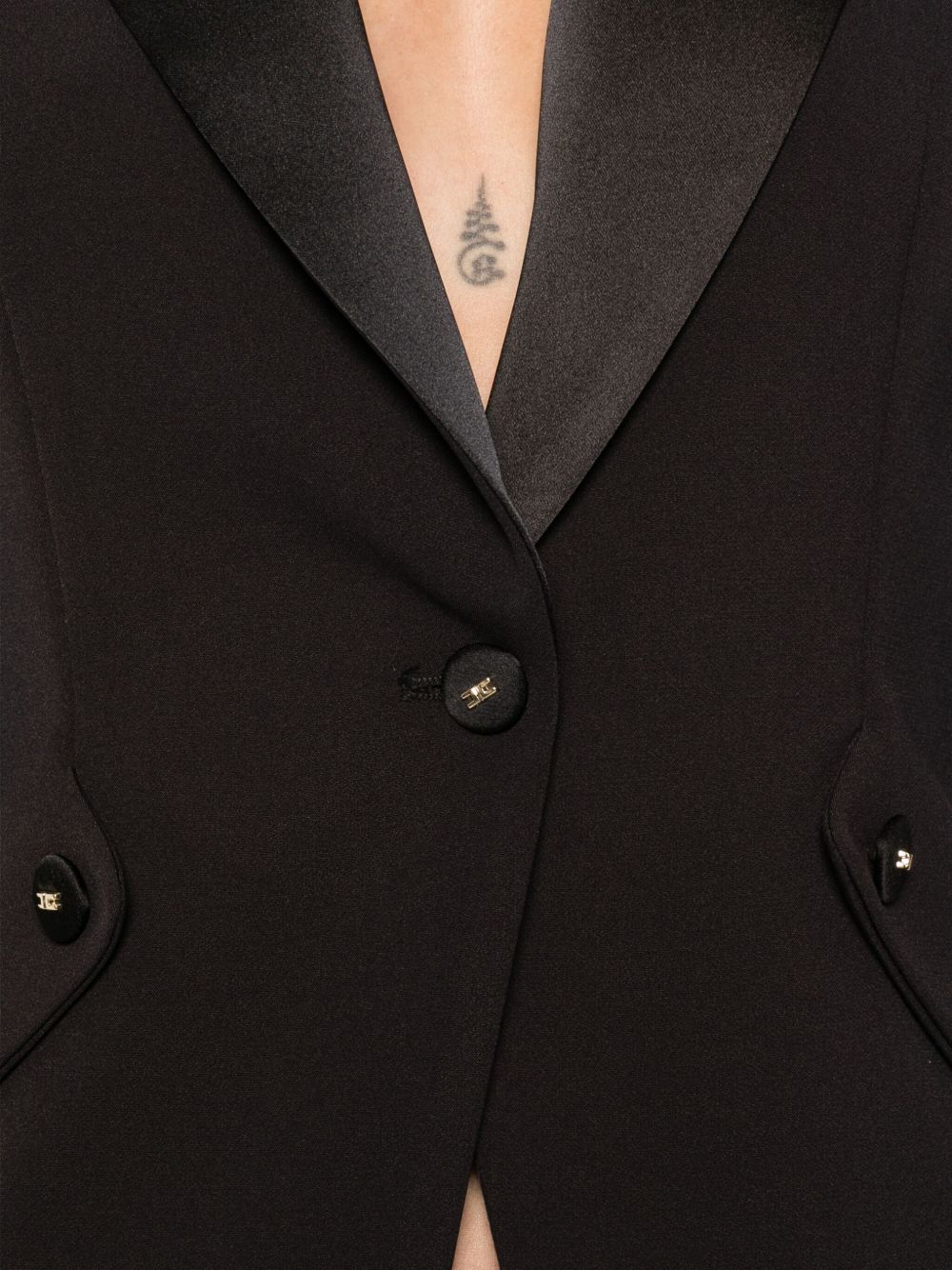 Elisabetta Franchi Jackets - Blacks and greys | 6c5aaf1dcb7f1a2b7ce2f7deb20e1ad75e12c249