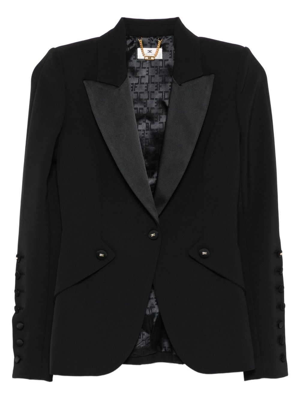 Elisabetta Franchi Jackets - Blacks and greys | 3c54fa17f8af5a406f1e9f90cce3369a4a9a0d13