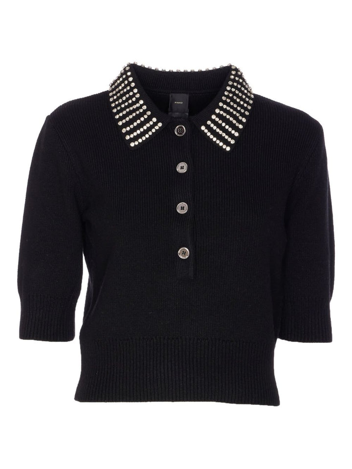 Pinko Sweaters - Blacks and greys | 570a34b5b76032f006487e7bd205c6d45bff0e1b