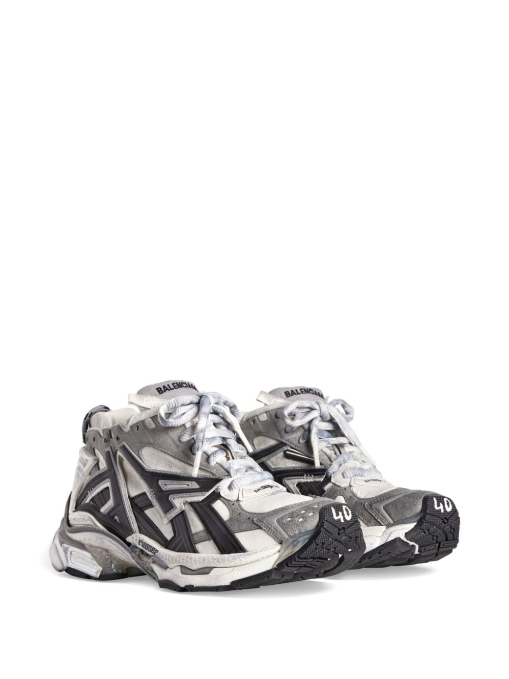 Balenciaga Flat shoes - Blacks and greys | ff3443642288cc8902fbae41c20ef21d04c36ba2