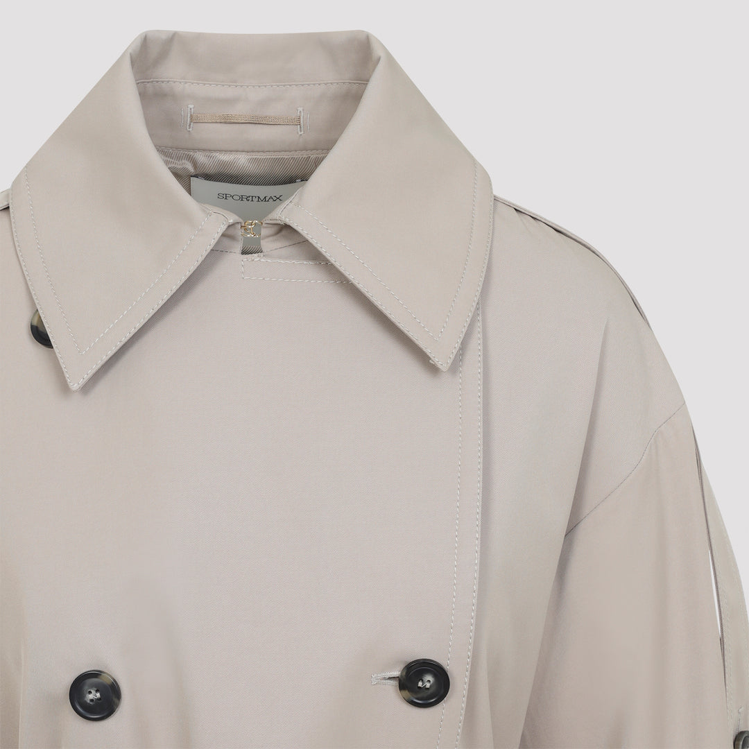 Sportmax Double breasted & peacoat - Nude & Neutrals | 37c3b022b0026fbdb1699ea0dc1eebd374316dac