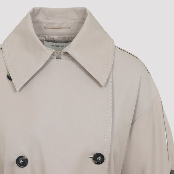 Sportmax Double breasted & peacoat - Nude & Neutrals | 37c3b022b0026fbdb1699ea0dc1eebd374316dac