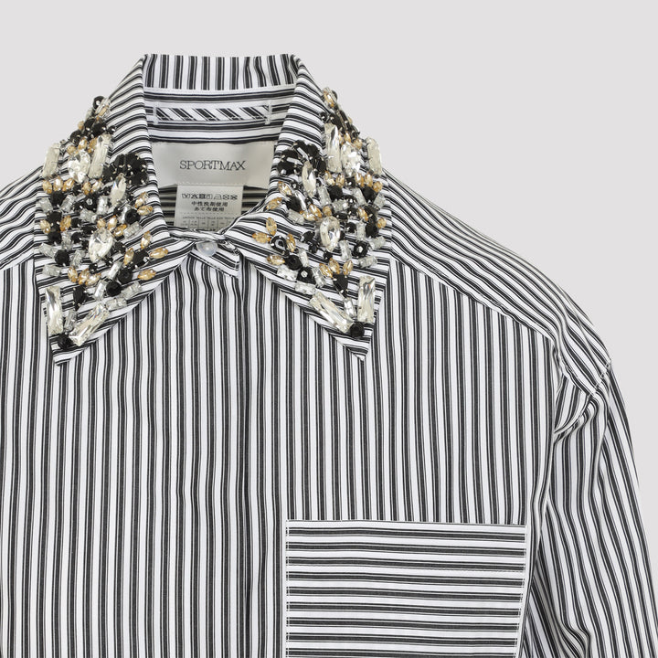 Sportmax Shirts - Black | 4976da6aa05193cc5b65a5e25ec3b8243c69f621