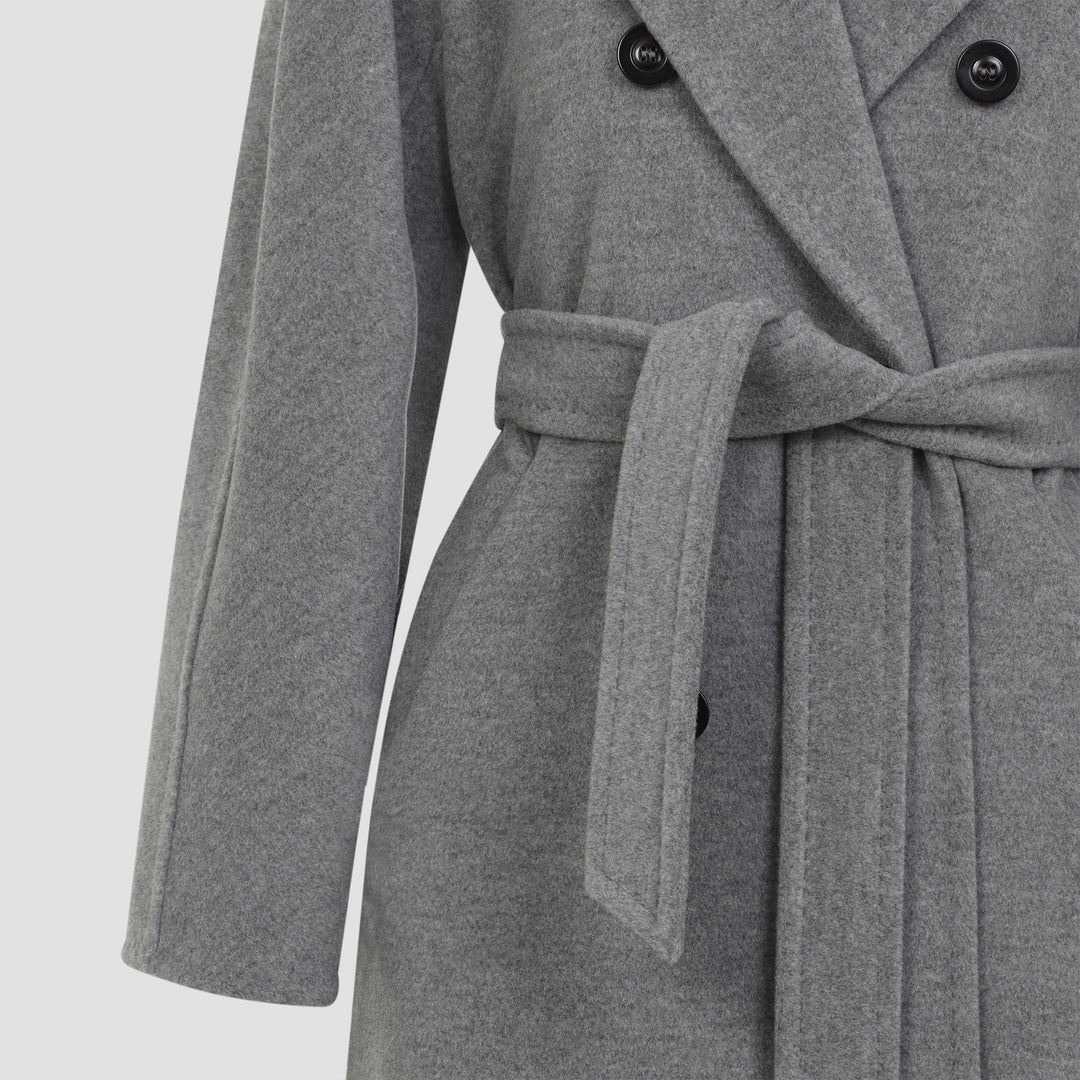 Max Mara Double breasted & peacoat - Grey | acd01392a88eaa2a472a2902856c33e211f65788