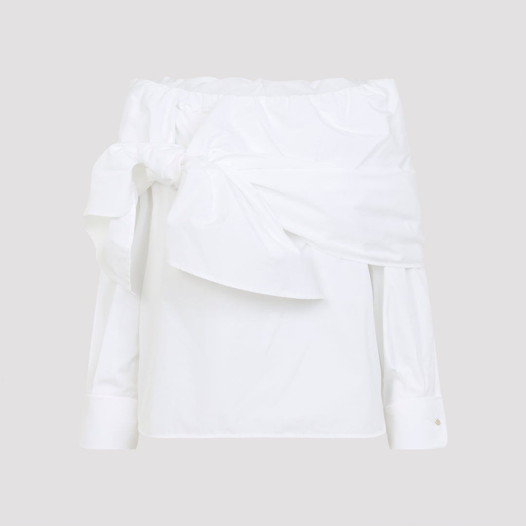 Max Mara Shirts - White | d0c7483c0cb3679f431a9c5dc815740376e2f448